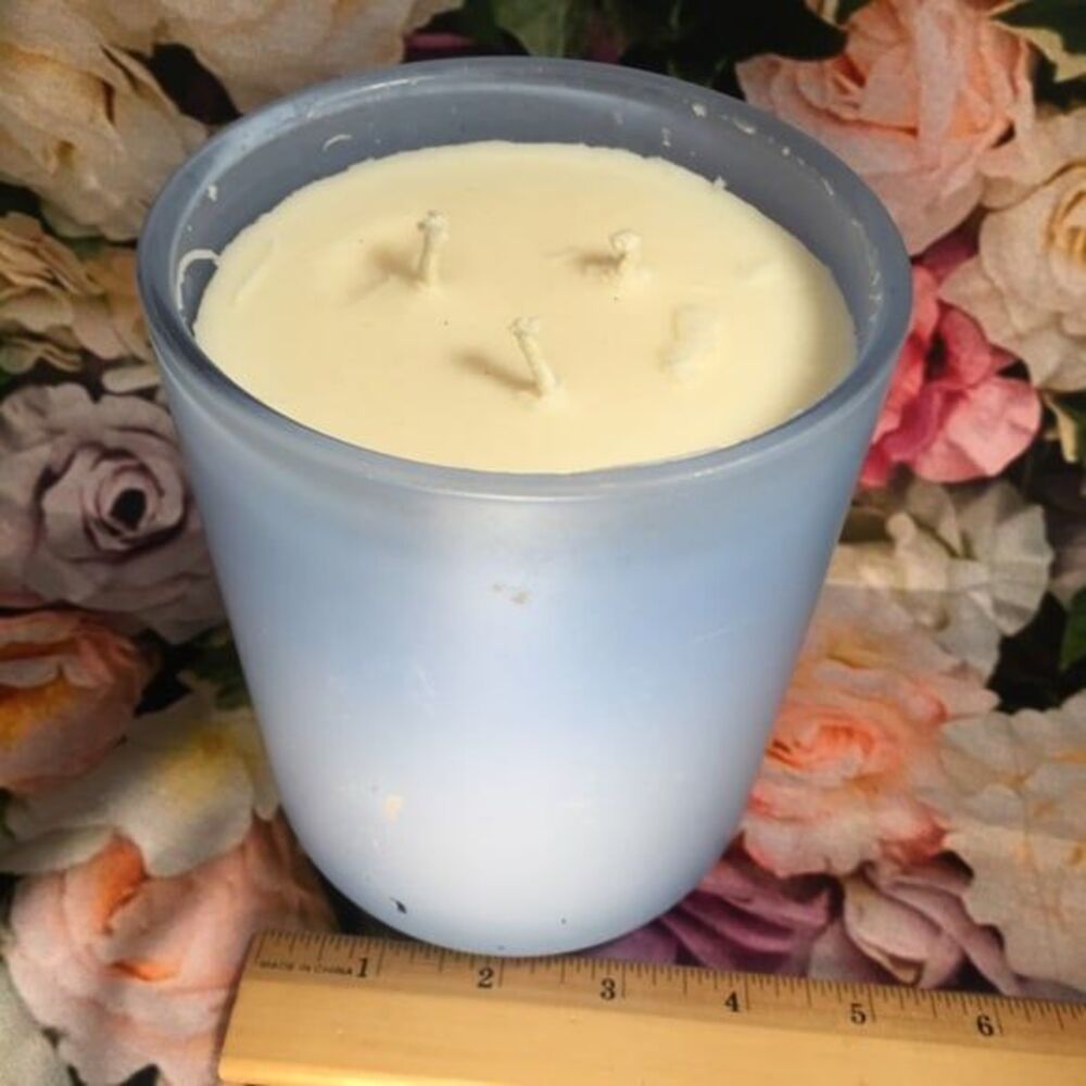 Cerulean 6 Cloudline scented candle blue large glass jar 30 oz 850 g - Picture 2 of 10